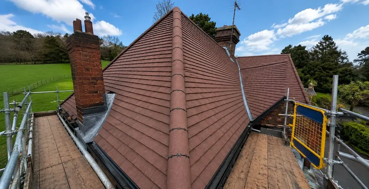 Roof after work