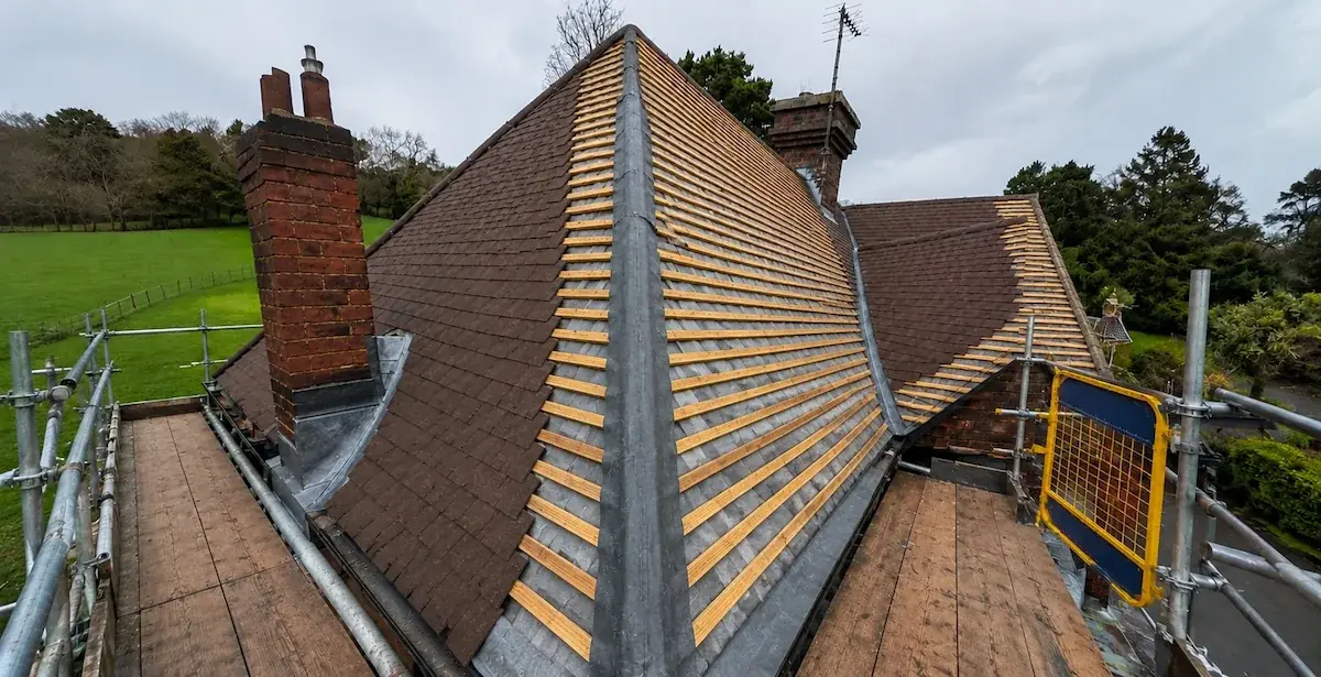 Roof before work